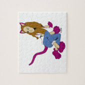 catgirl  ジグソーパズル (縦)