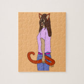 catgirl   ジグソーパズル (縦)