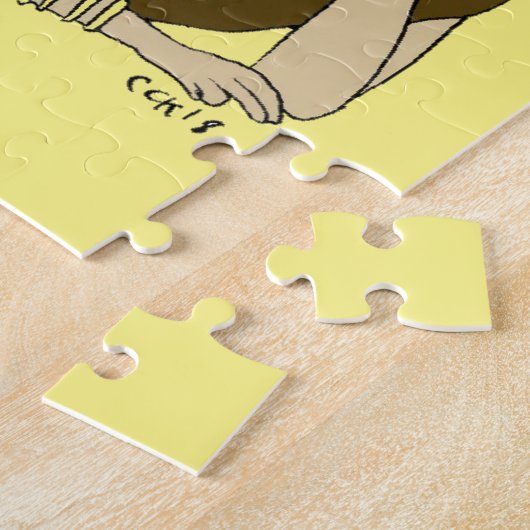 catgirl  ジグソーパズル (側面)