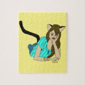 catgirl  ジグソーパズル (縦)