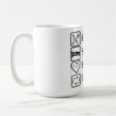Cath Lab STEMI Mug コーヒーマグカップ (左)