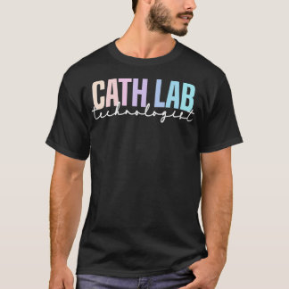 Cath Lab TechnologistデザインIn A Light Colors Coo Tシャツ