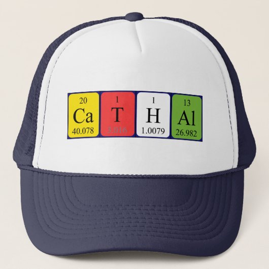 Cathal期別表名hat キャップ (正面)