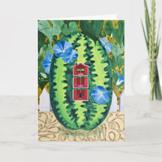 Catharine金Woodin著天空の青 サンキューカード