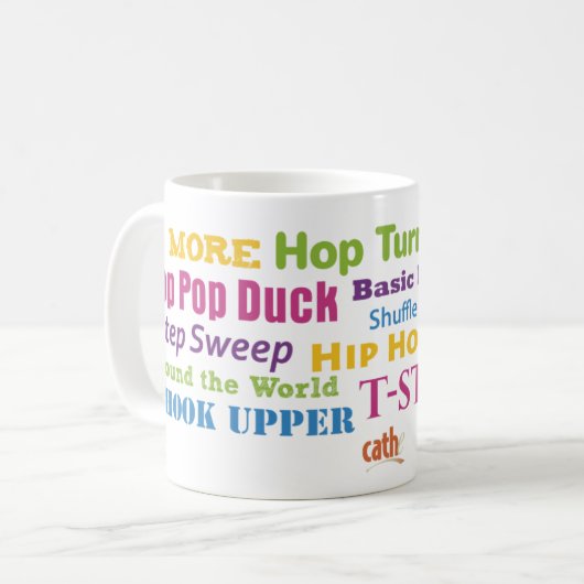 Catheはマグを動かします コーヒーマグカップ (正面左)