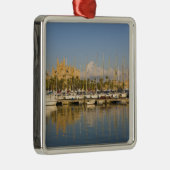 Cathedral and marina, Palma, Mallorca，スペイン メタルオーナメント (右)