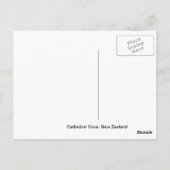 「Cathedral Cove, New Zealand」旅行はがき ポストカード (裏面)