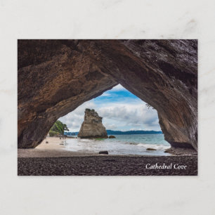 Cathedral Cove, New Zealand Marine Reserve シーズンポストカード