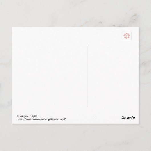 Cathedral Grove Sunlight for Postcrossing ポストカード (裏面)