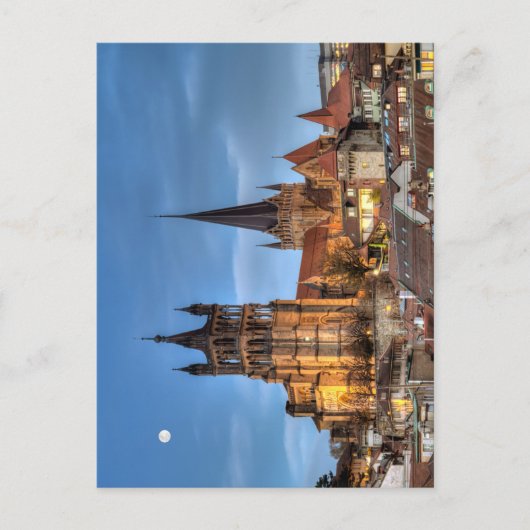 Cathedral Notre Dame of Lausanne, Switzerland, HDR ポストカード (正面)