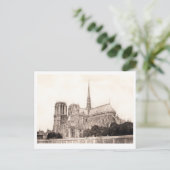 Cathedral Notre Dame Postcard ポストカード (スタンド正面)