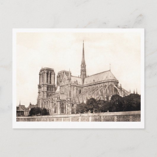 Cathedral Notre Dame Postcard ポストカード (正面)