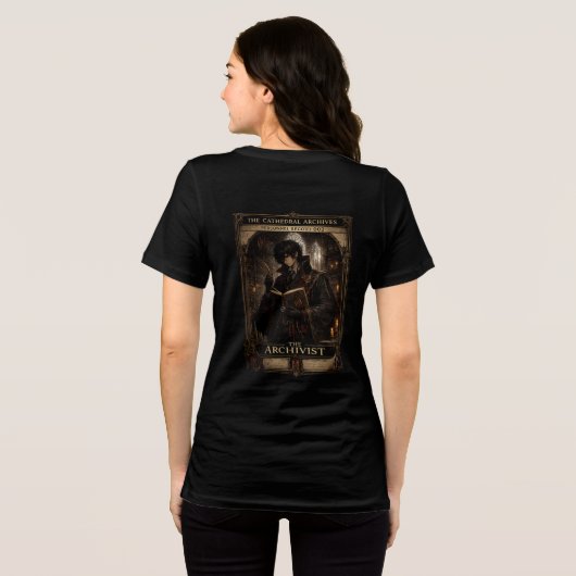 CATHEDRAL OF BROKEN HEARTS: アーカリスト トライブレンドTシャツ (裏面全面)