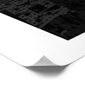 Cathedral of Dreams II （白黒） ポスター (角)