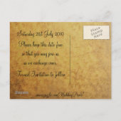 Cathedral Photoframe日付はがきを保存 案内ポストカード (裏面)