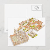 Cathedral Reales Alcazares Archivo de Indias. ポストカード (正面/裏面)