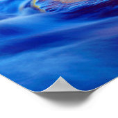 Cathedral Rock reflecting in Oak Creek, Arizona ポスター (角)