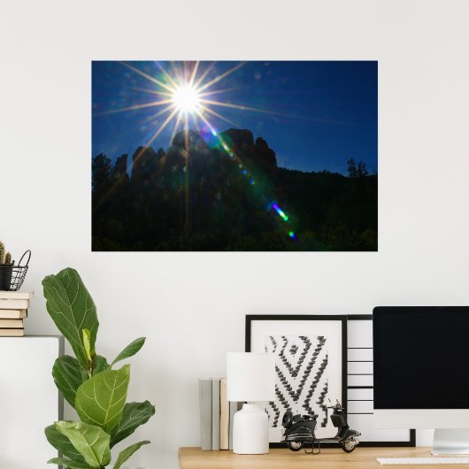 Cathedral Rock Vortex水平 ポスター (ホームオフィス)