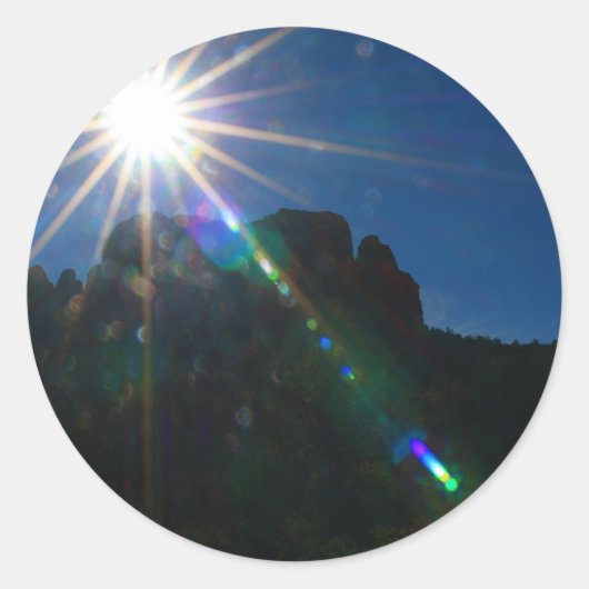 Cathedral Rock Vortex水平 ラウンドシール (正面)