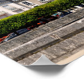 Cathedral Saint Louis at Blois in Franceポストカード ポスター (角)