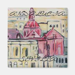 Cathedral_Sevilla、セビリア、アンダルシア マグネット