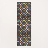 Cathedral window quilt ヨガマット (正面)