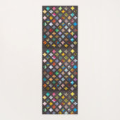 Cathedral window quilt ヨガマット (裏面)