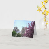 Cathédraleノートルダム大聖堂 カード (黄色い花)