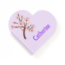 Catherine Sakura Blossom Branch Heart