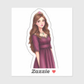 Catherine's White Background Sticker シール (シート)