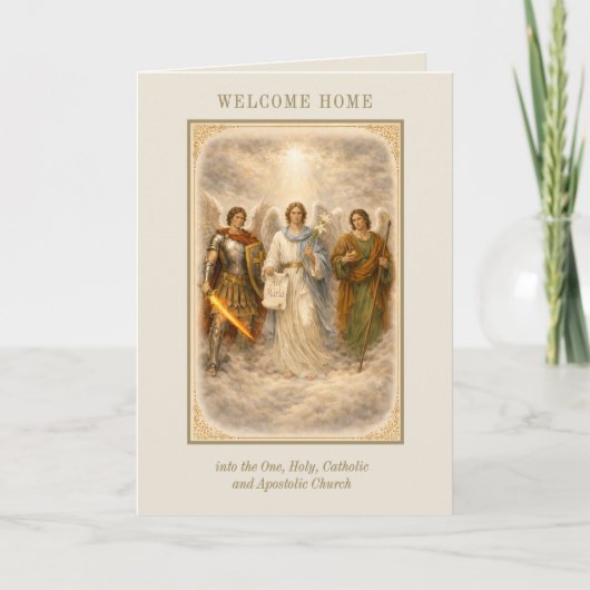 Catholic ARCHANGELS カード (正面)