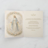 Catholic ARCHANGELS カード (内部)