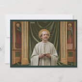 Catholic Art Holy Card | Saint Ursus of Aosta 招待状 (正面)