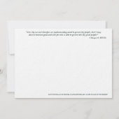 Catholic Art Holy Card | Saint Wenceslaus 招待状 (裏面)