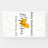 Catholic baptism kids modern simple QR minimal 横断幕 (横)