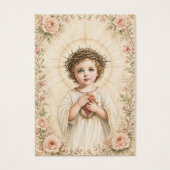 Catholic Child Jesus Funeral Memorial Prayer (正面)