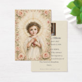 Catholic Child Jesus Funeral Memorial Prayer (デスク)
