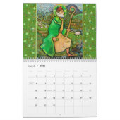 Catholic Folk Art Calendar by Jen Norton カレンダー (3月 2026)