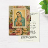 Catholic Funeral Blessed Mary Floral (デスク)