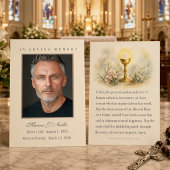 Catholic Funeral Memorial Prayer Photo