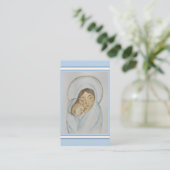 Catholic Holy Card - Marian Pray Card 名刺 (スタンド正面)