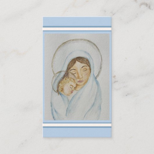 Catholic Holy Card - Marian Pray Card 名刺 (正面)