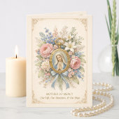 Catholic Mother of Mercy Marian Prayer  カード
