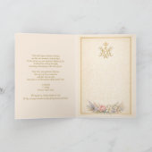 Catholic Mother of Mercy Marian Prayer カード (内部)