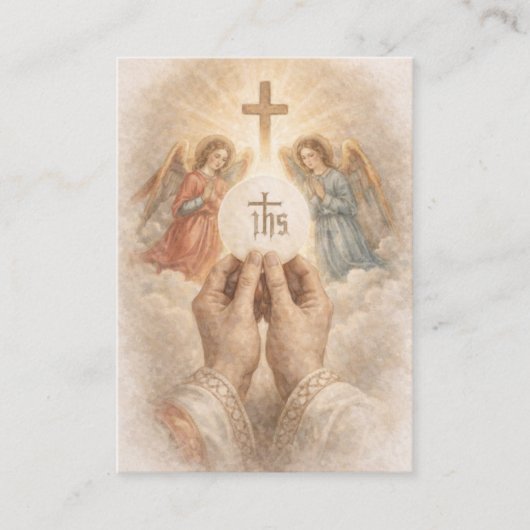 Catholic Prayer for Priests by St. Therese  名刺 (正面)