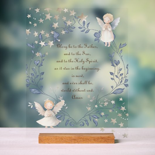 catholic prayer of praise アクリルサイン (ニュートラル)