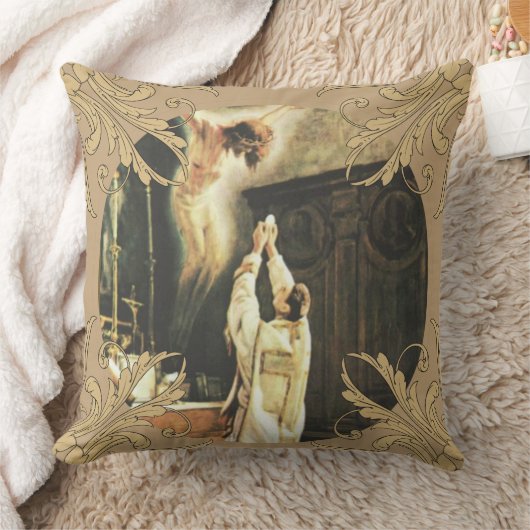 Catholic Priest Anniversary Ordination Holy Orders クッション (ブランケット)