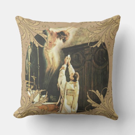 Catholic Priest Anniversary Ordination Holy Orders クッション (正面)