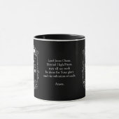 Catholic Priest Black Clergy Collar Religious Mug マグカップ (中央)