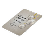 Catholic Priest Christmas Elegant Hanging Ornament マグネット (左側)